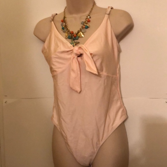 Pink nude sexy swimsuit New L - Picture 2 of 3